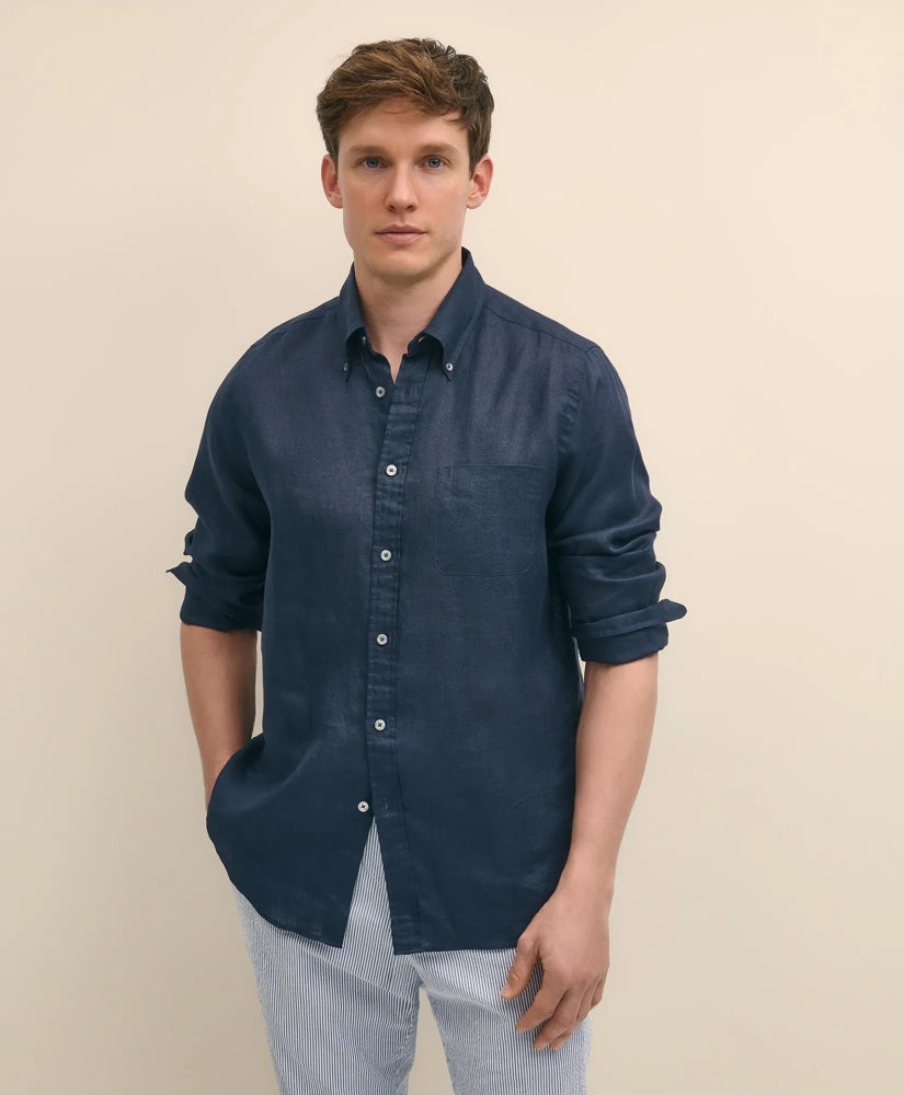 Irish Linen Sport Shirt | Brooks Brothers
