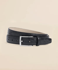 Leather Embossed Belt | Brooks Brothers