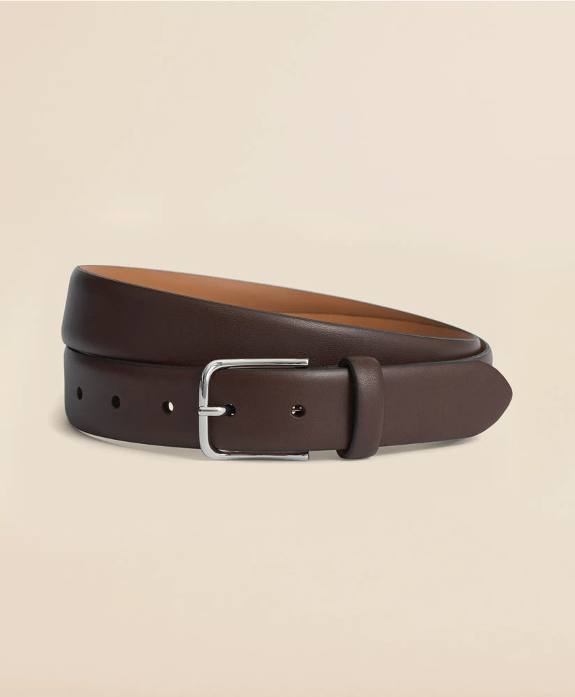 Leather Feather Edge Belt | Brooks Brothers