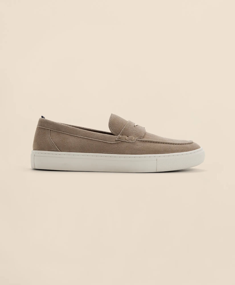 Leather Slip-On Loafers | Brooks Brothers