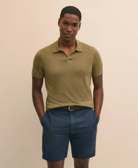 Lightweight Luxe All-Season Sweater, Johnny Collar | Brooks Brothers