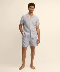 Linen Short Pajamas | Brooks Brothers