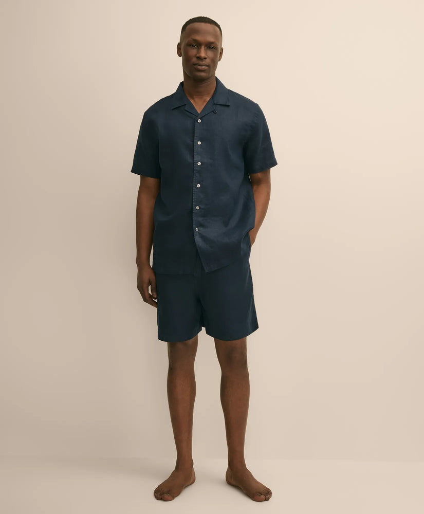 Linen Short Pajamas | Brooks Brothers
