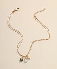 Loni Paul Two-Strand Charm Necklace in 14K Plated Gold | Brooks Brothers