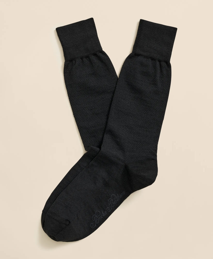 Merino-Wool-Blend Mini Dot Socks | Brooks Brothers
