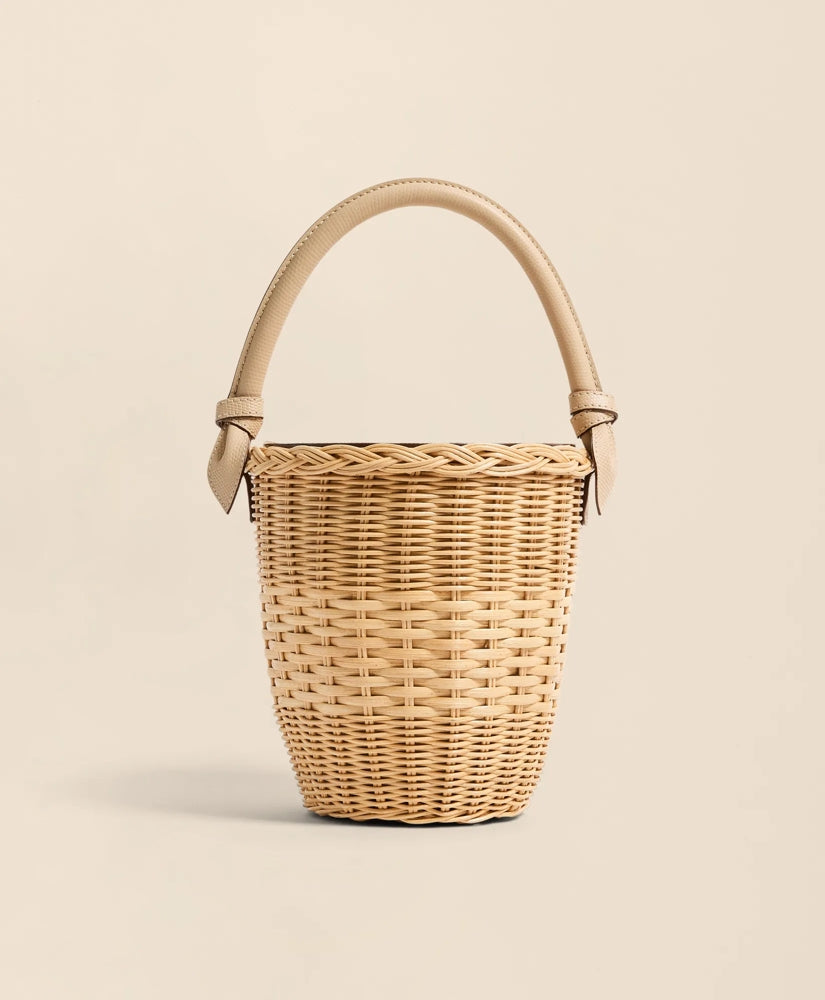 Pamela Munson Jane Latte Basket Bag | Brooks Brothers