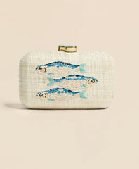 Pamela Munson Sardines Clutch | Brooks Brothers