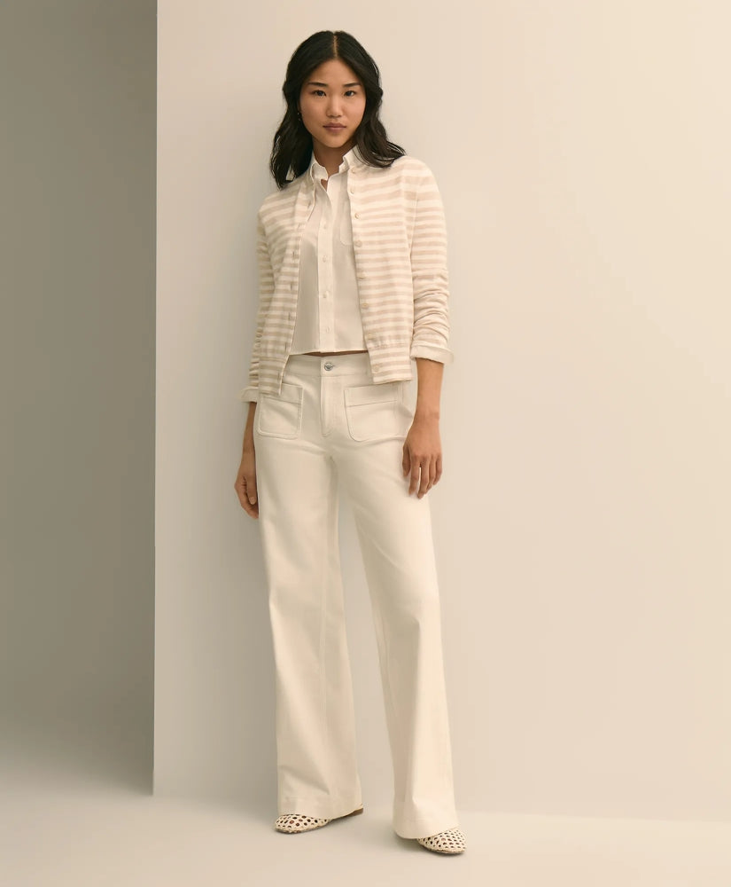 Patch-Pocket Flare Jeans | Brooks Brothers