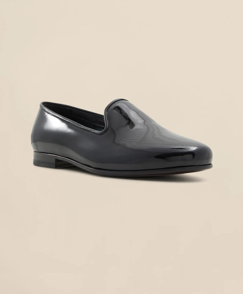 Patent Leather Slip-On Dress Loafers | Brooks Brothers