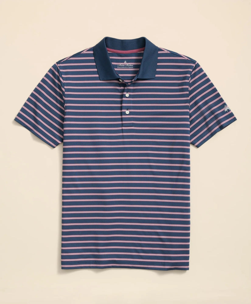 Performance Series BB#1 Striped Polo Shirt | Brooks Brothers