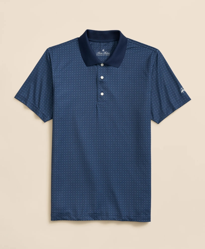 Performance Series Foulard Print Polo Shirt | Brooks Brothers