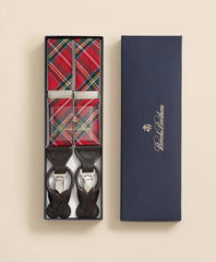 Royal Stewart Tartan Suspenders | Brooks Brothers