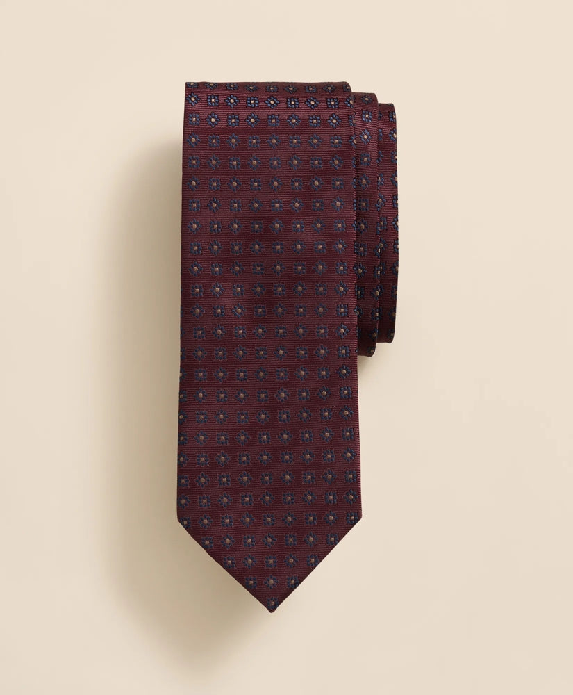 Silk Dot Flower Tie | Brooks Brothers