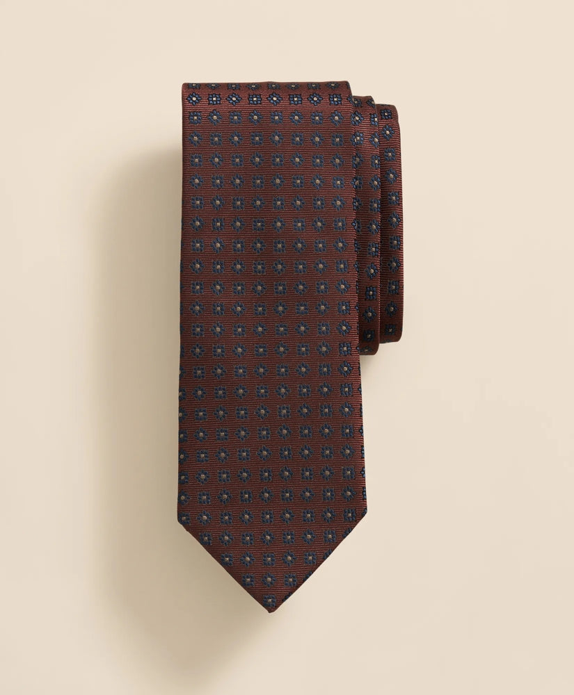 Silk Dot Flower Tie | Brooks Brothers