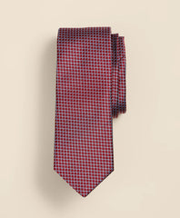 Silk Grid-Dot Tie | Brooks Brothers