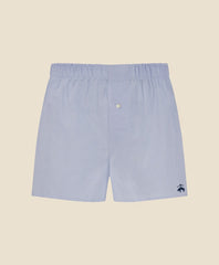 Slim Fit Cotton Broadcloth Windowpane Boxers | Brooks Brothers