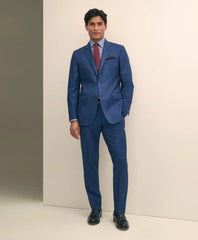 Slim Fit Wool Sharkskin 1818 Suit | Brooks Brothers