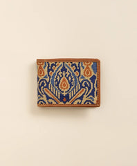 Smathers & Branson Needlepoint Ikat Pattern Wallet | Brooks Brothers