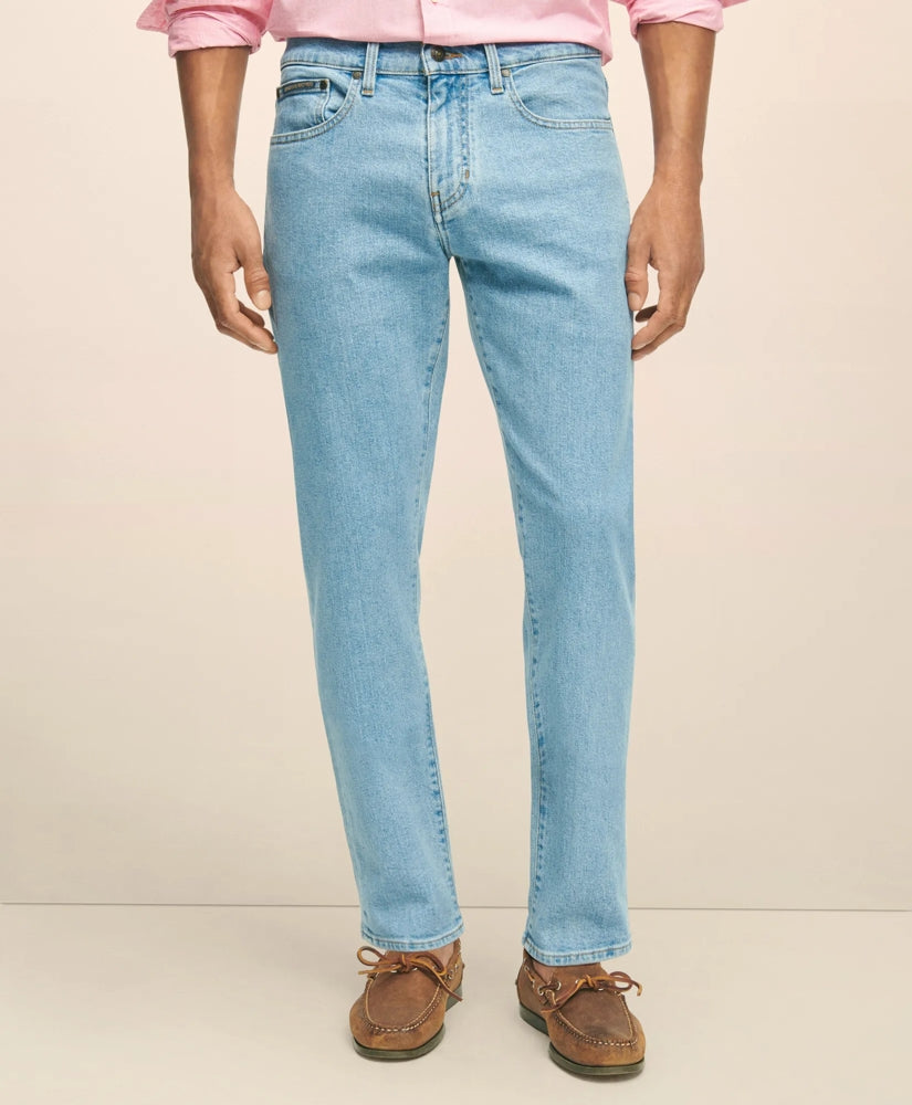 Straight Fit Denim Jeans | Brooks Brothers