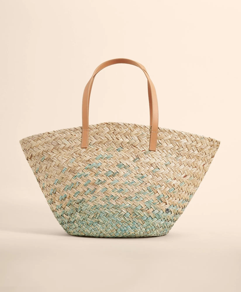 Flora Bella Straw Dip-Dye Shopper Bag | Brooks Brothers