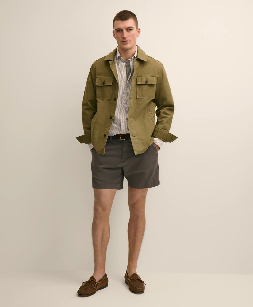 The 7" Friday Chino Short | Brooks Brothers