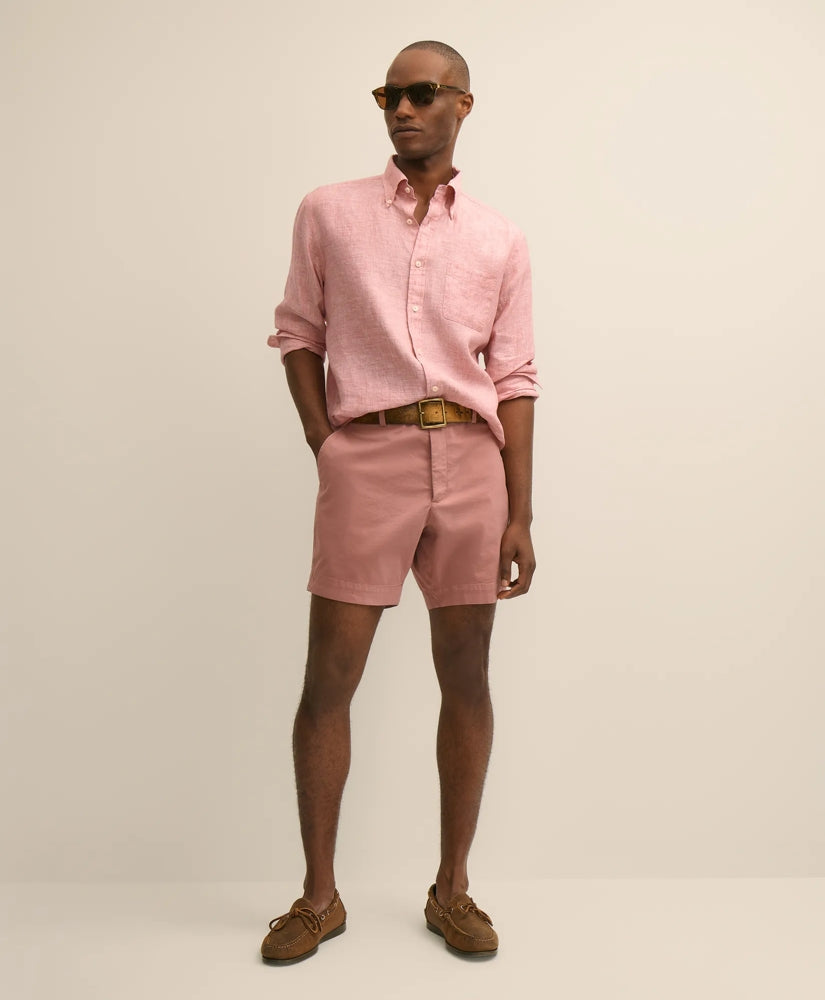 The 7" Friday Chino Short | Brooks Brothers