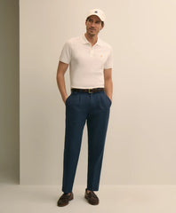The Pleated Linen-Cotton Pants | Brooks Brothers