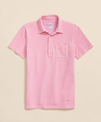 The Vintage Short-Sleeve Garment Dyed Polo Shirt | Brooks Brothers