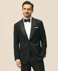 Traditional Fit Wool 1818 Shawl Collar Tuxedo | Brooks Brothers