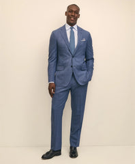 Traditional Fit Wool Check 1818 Suit | Brooks Brothers