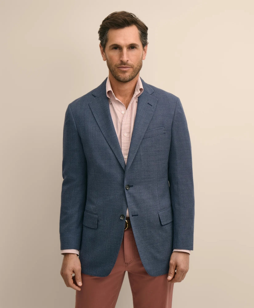 Traditional Fit Wool Hopsack Sport Coat | Brooks Brothers