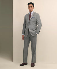 Traditional Fit  Wool Sharkskin 1818 Suit | Brooks Brothers
