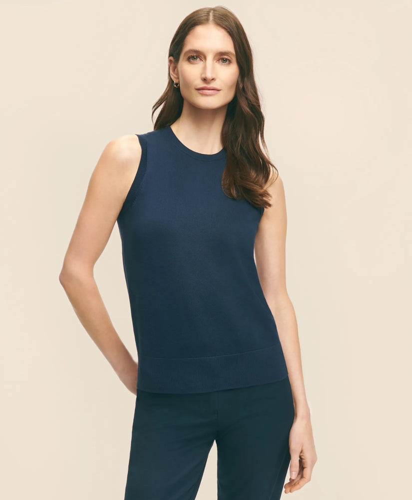 Twinset Shell in Supima | Brooks Brothers