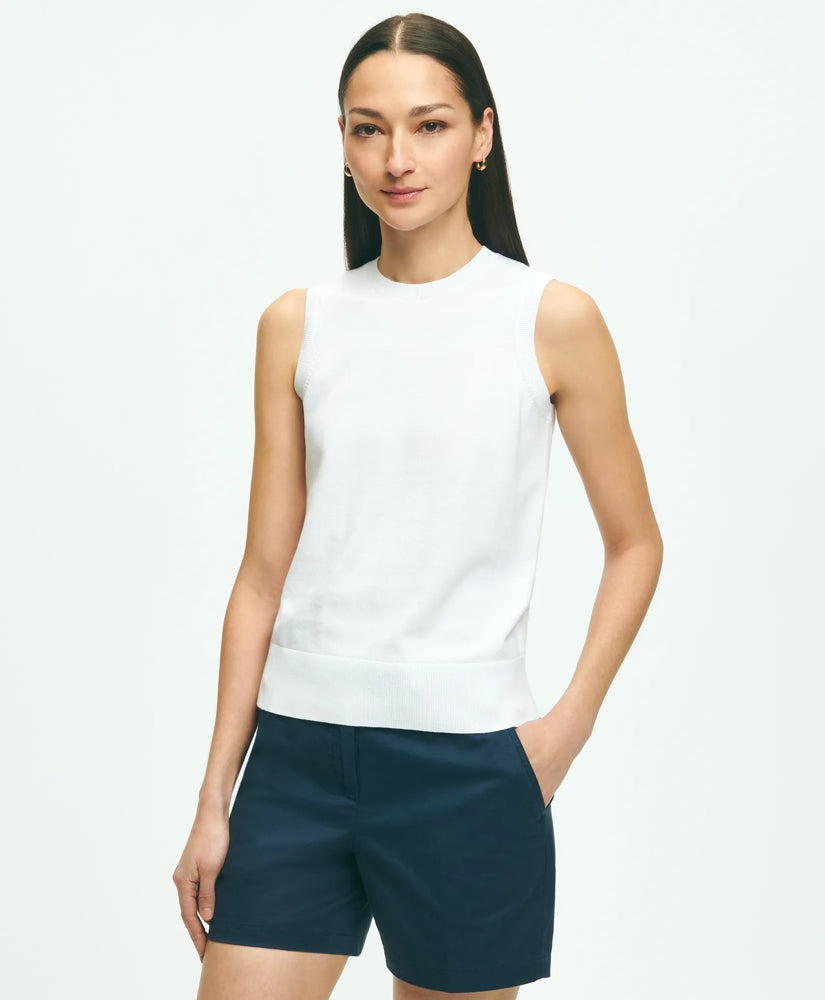 Twinset Shell in Supima | Brooks Brothers