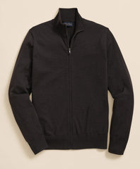Ultimate Merino Wool Full Zip Sweater | Brooks Brothers