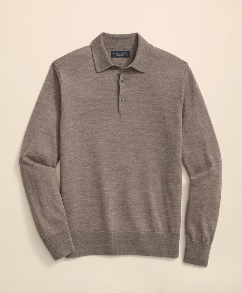 Ultimate Merino Wool Polo Sweater | Brooks Brothers