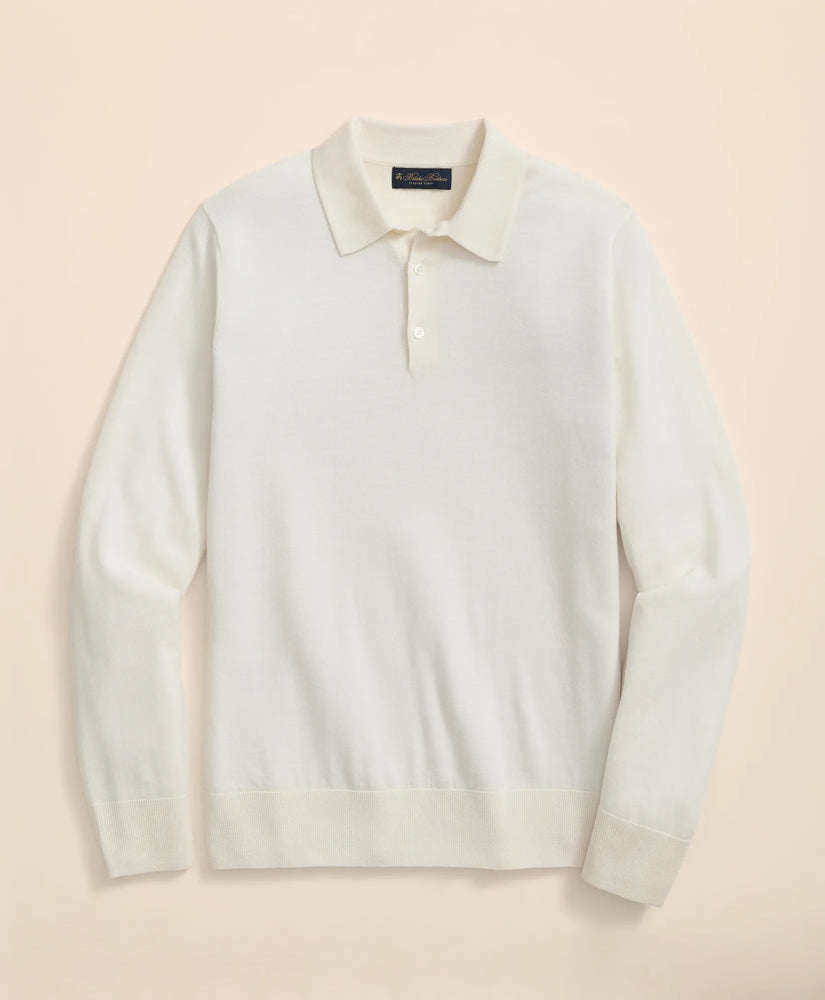 Ultimate Merino Wool Polo Sweater | Brooks Brothers