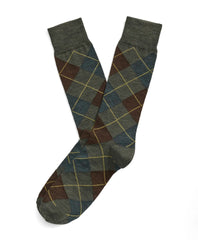 Wool Blend Argyle Socks | Brooks Brothers