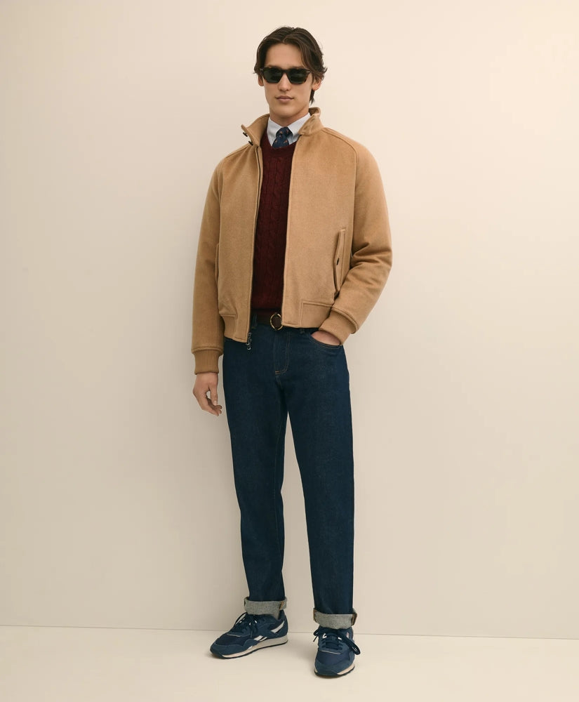 Wool Bomber Jacket | Brooks Brothers
