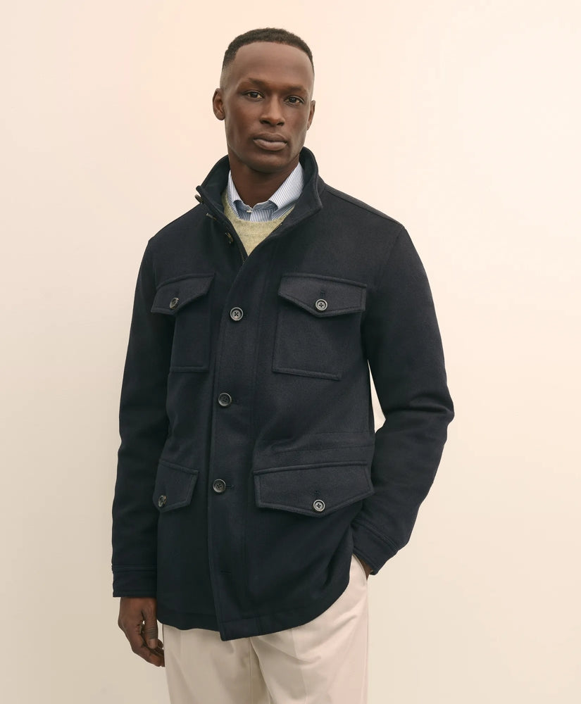 Wool Field Jacket | Brooks Brothers