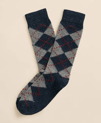 Wool-Silk Blend Argyle Socks | Brooks Brothers