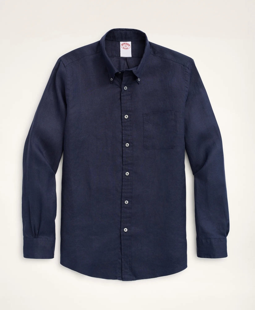 Big & Tall Sport Shirt, Irish Linen | Brooks Brothers