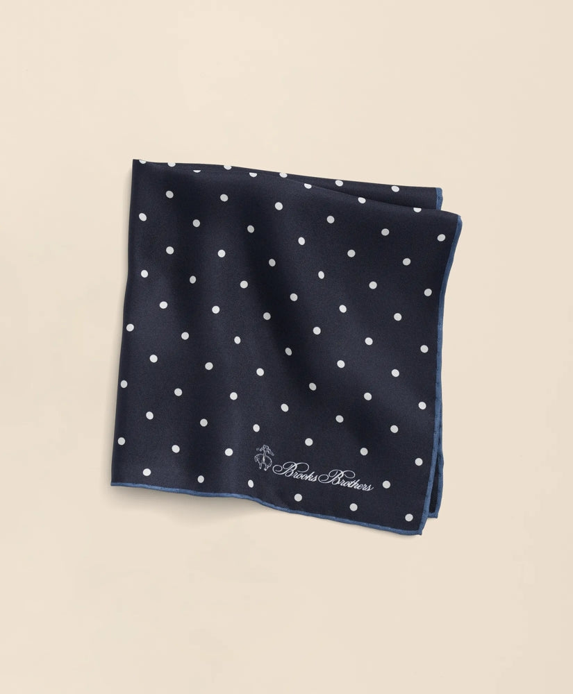 Small Dot Silk Pocket Square | Brooks Brothers