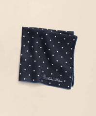 Small Dot Silk Pocket Square | Brooks Brothers