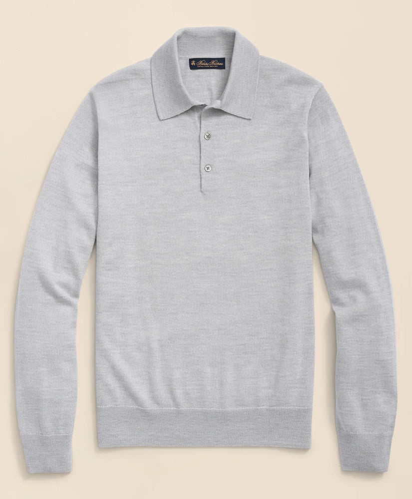 Ultimate Merino Wool Polo Sweater | Brooks Brothers