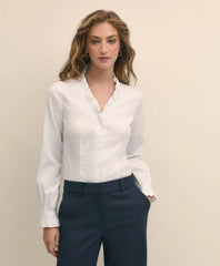 Fitted Non-Iron Stretch Supima | Brooks Brothers