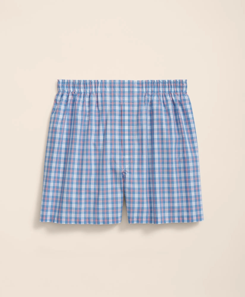 Cotton Broadcloth Tartan Boxers | Brooks Brothers