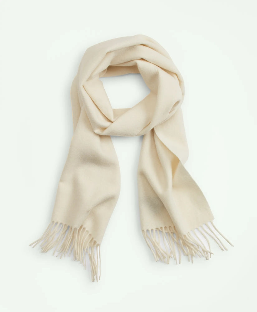 Cashmere Fringed Scarf | Brooks Brothers