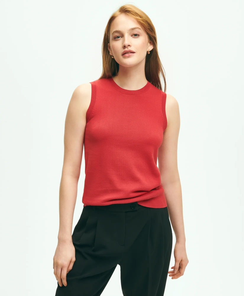 Twinset Shell in Supima | Brooks Brothers