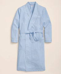 Cotton Broadcloth Bengal Striped Robe | Brooks Brothers
